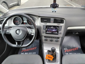 Volkswagen Golf VII Variant 1.6 TDI CR DPF BlueMotion Technology 105KM 2014 Volkswagen Golf Salon Polska Bezwypadek Klimatyzacja 2x PDC Alu 1.6 Diesel, zdjęcie 16