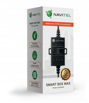 Adapter zasilania NAVITEL Smart Box Max USB-C/mini