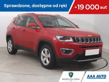 Jeep Compass II SUV 1.4 Multiair 170KM 2018 Jeep Compass 1.4 MultiAir, Salon Polska