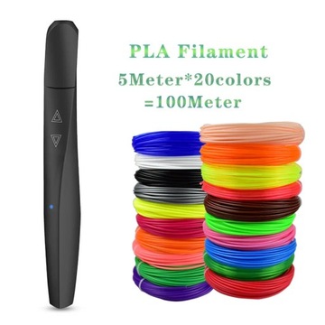 KRFA High quality 3D Pen PLA Filament 3D Printing Pen Support ABS and PLA 1
