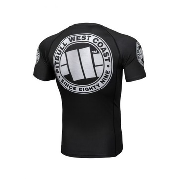 PIT BULL rashguard shortsleeve hill logo KLASYK XL