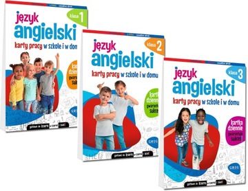 JĘZYK ANGIELSKI KARTY PRACY W SZKOLE I W DOMU 1-3