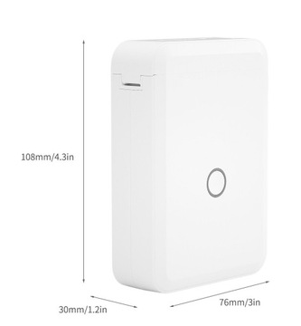 Беспроводной термопринтер для самоклеящихся этикеток Niimbot + этикетки