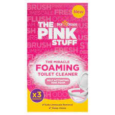 Pink Stuff saszetki do czyszczenia WC 3x100gr UK
