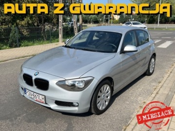 BMW Seria 1 F20-F21 Hatchback 5d 116i 136KM 2012 BMW Seria 1 KLIMATYZACJA NAWIGACJA PARKTRONIC TYL EL.SZYBY SERWISOWANA ORY