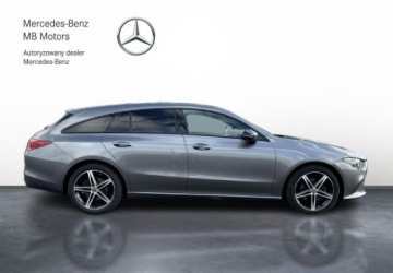 Mercedes CLA C118/X118 Shooting Brake 2.0 200d 150KM 2020 Mercedes-Benz CLA Shooting Brake Kamera Czujniki LED MBUX Ambiente FV Vat23, zdjęcie 5