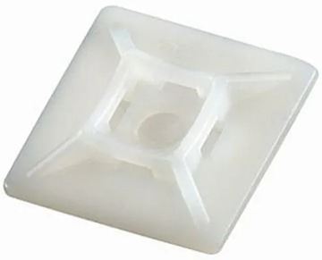 Самоклеящийся монтажный зажим для кабельных стяжек