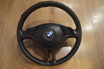 РУЛЕВОЕ КОЛЕСО BMW E46 E39 E53 ЛИФТ ПОДУШКИ БЕЗОПАСНОСТИ ДЕРЕВЯННЫЙ