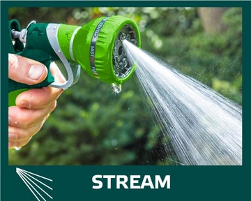 VERTO 15G702 Пистолетный ороситель, 9 функций