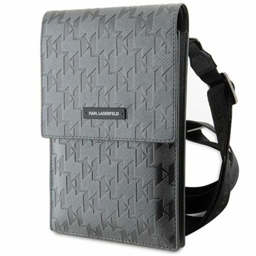Karl Lagerfeld Torebka KLWBSAMSMG srebrny/silver