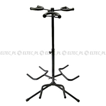 STATYW STOJAK na 3 trzy gitary wysoki 60-75cm reg
