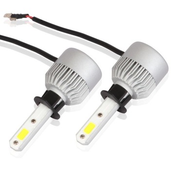 Набор светодиодных лампочек H1 Лампа BULB 6000К 2шт.