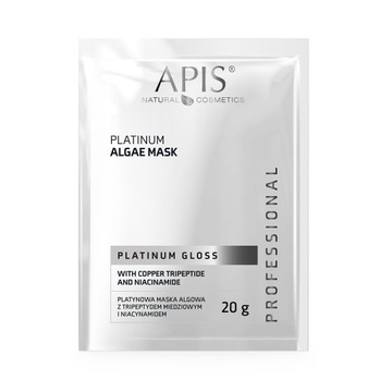 APIS PLATINUM GLOSS Platynowa maska algowa 20g