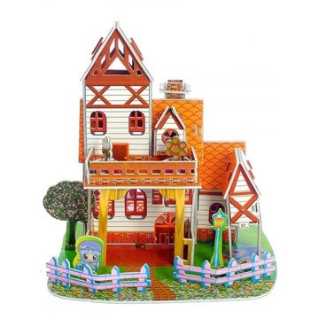 Puzzle 3D Przytulna Villa