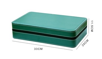 Коробка для часов из искусственной кожи Элегантная коробка для часов на 10 мест