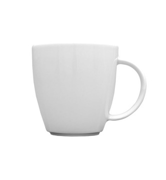 Lubiana Victoria белая фарфоровая кружка, 300 мл