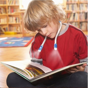 ФОНАРЬ ДЛЯ ЧТЕНИЯ КНИГ ГИБКИЙ ШЕЙНЫЙ ФОНАРЬ В ПОДАРОК