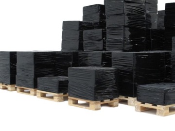 ЧЕРНАЯ СТРЕЙЧ ФОЛЬГА 10 x 3 КГ XL 10 РОЛИКОВ