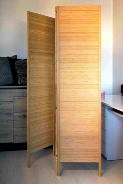 Ширма из натурального бамбука для офиса, спальни, кабинета.