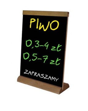 ДОСКА ДЛЯ ПИСЬМА МЕНЮ А5 ДЛЯ БАР-РЕСТОРАНА