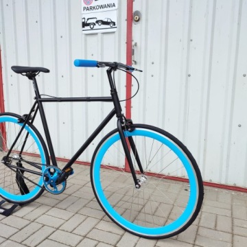 Baluma Синий Черный Односкоростной городской велосипед Размер 53