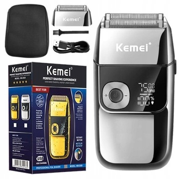 KEMEI ЭЛЕКТРИЧЕСКАЯ ЗАТОЧКА ФОЛЬГИ ДЛЯ МУЖЧИН