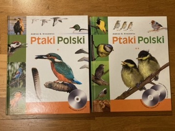 Andrzej G Kruszewicz PTAKI POLSKI + 3CD 2 tomy komplet nowe