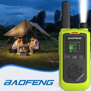 BAOFENG BF-T17 EU РАЦИЯ КОРОТКОВОЛНОВЫЙ ПРИЦЕП ŁKI TOKI USB-ФОНАРИК