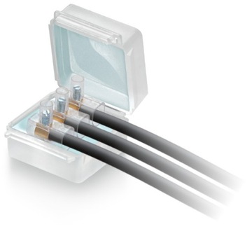 PUSZKA POŁĄCZENIOWA INSTALACYJNA HERMETYCZNA IP68 ŻELOWA 40x28x19 mm