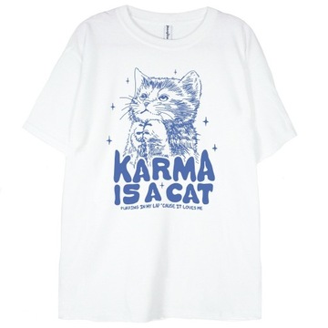 T-shirt Taylor Swift Midnights karma koszulka XS