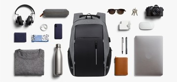 ЧЕРНЫЙ РЮКЗАК CITY ДЛЯ НОУТБУКА 15,6 ДЮЙМОВ С Водонепроницаемый USB РЮКЗАК