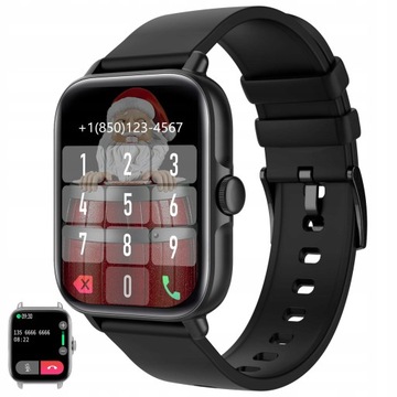 WIELOFUNKCYJNY SMARTWATCH MĘSKI MILITARNY ROZMOWY