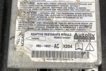 INDIKÁTOR SRS JAGUAR S-TYPE (X200) 4R8314B321AC 2.7L DIESEL 152KW 2007