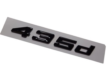 Emblemat 430i do BMW Black Glossy