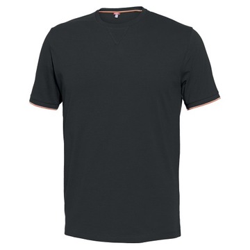 Koszulka Robocza T-shirt Bawełna Czarny r. M