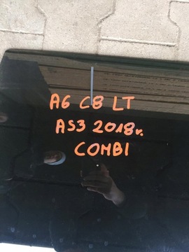 AUDI A6 C8 KOMBI SKLO (OKNO) DVEŘE ZADNÍ 2018R