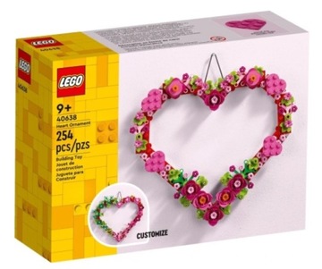 LEGO 40638 CREATOR OZDOBA W KSZTAŁCIE SERCA