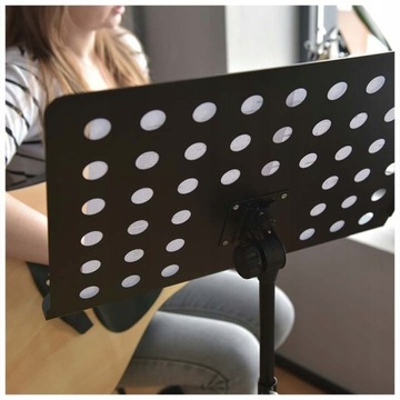 PULPIT DO NUT STOJAK PULPIT NA NUTY Z LAMPKĄ LED POKROWIEC STATYW ZESTAW