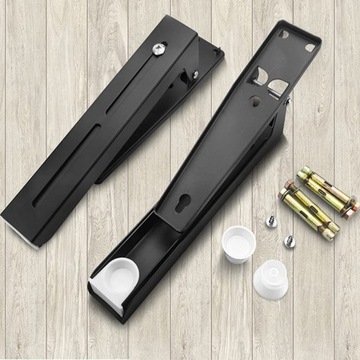 ВЫДВИЖНОЙ ДЕРЖАТЕЛЬ, СКЛАДНАЯ ПОДСТАВКА ДЛЯ МИКРОВОЛНОВОЙ ПЕЧИ ДЛЯ КУХНИ, 2 ШТ.