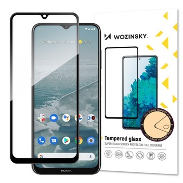 WOZINSKY WYTRZYMAŁE SZKŁO HARTOWANE NA CAŁY EKRAN Z RAMKĄ DO NOKIA G20