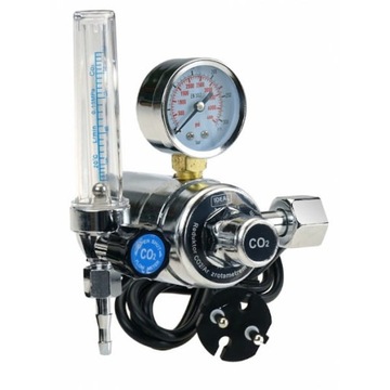 РЕДУКТОР CO2 RBRP С РОТАМЕТРОМ И НАГРЕВАТЕЛЕМ 36 В