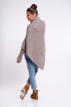 FELICIA_FLESTY ПОНЧО С РУКАВАМИ ДЛЯ ГОЛЬФА НА МОЛНИИ