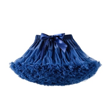 TUTU MEGA PUSZYSTA PETTISKIRT SPÓDNICZKA GRANATOWY