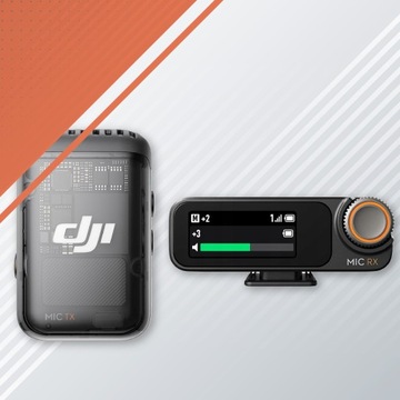 Беспроводная микрофонная система DJI Mic 2 (2 передатчика + 1 приём + чехол для зарядки)