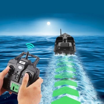 Лодки-приманки 500M с GPS + эхолоты + 3 батареи
