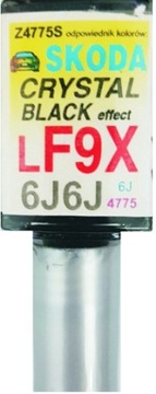 SKODA LF9X CRYSTAL BLACK LAKIER ZAPRAWKA DO RYS