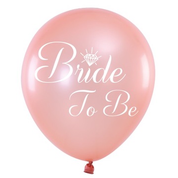 Balony 12 cali Bride to be rose gold różowe złoto