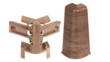 Zakończenia do listwy CEZAR60 20x60mm narożnik zewn. 1kpl=2szt Harry Mat