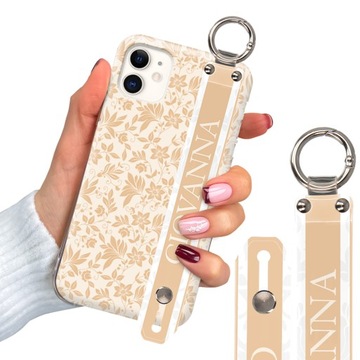 Etui Grube 2mm + Pasek do IPHONE 11 Luksusowe Wz