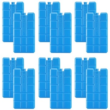 WKŁADY CHŁODZĄCE MROŻĄCE DO LODÓWEK TURYSTYCZNYCH TOREB ZESTAW 12x200ml
